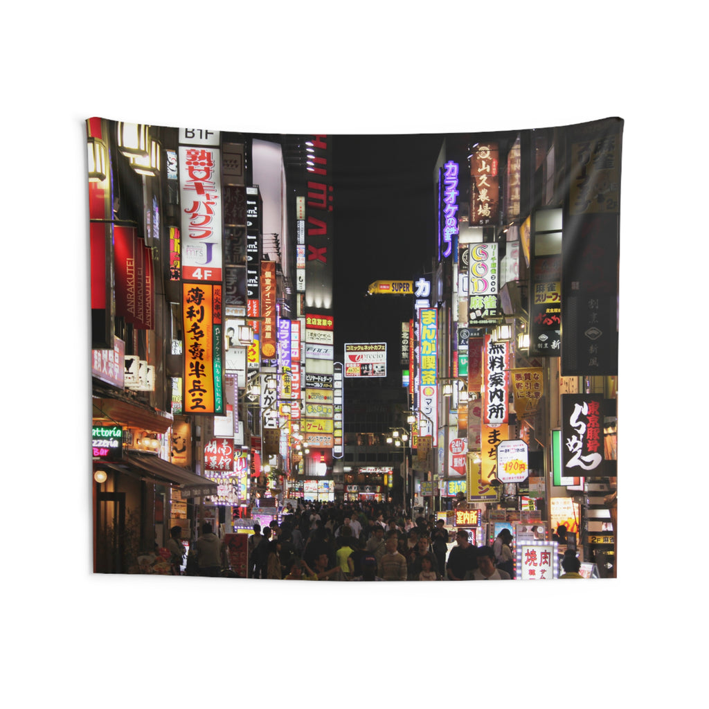 Neon Veins of Tokyo | Noir City Tapestry