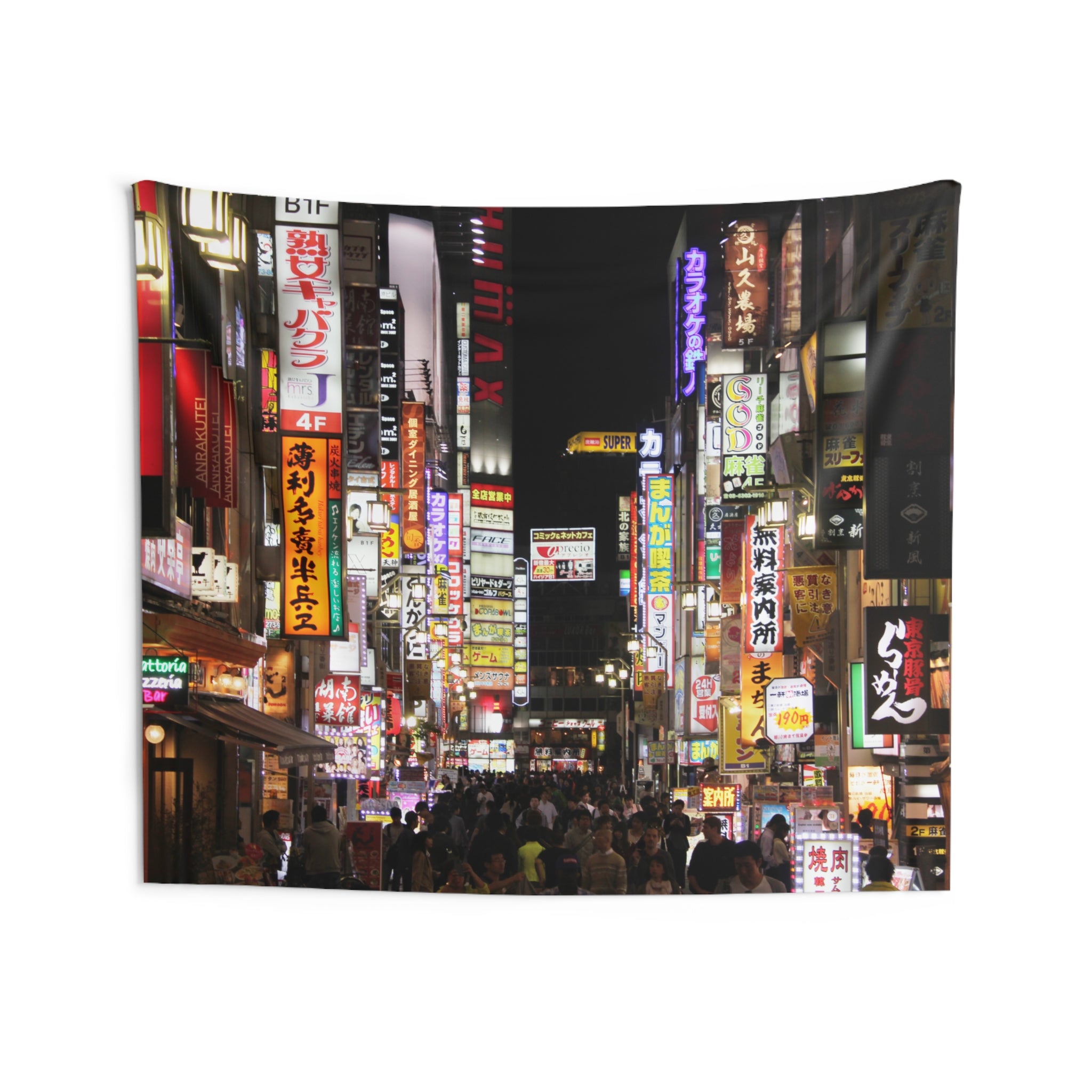Neon Veins of Tokyo | Noir City Tapestry