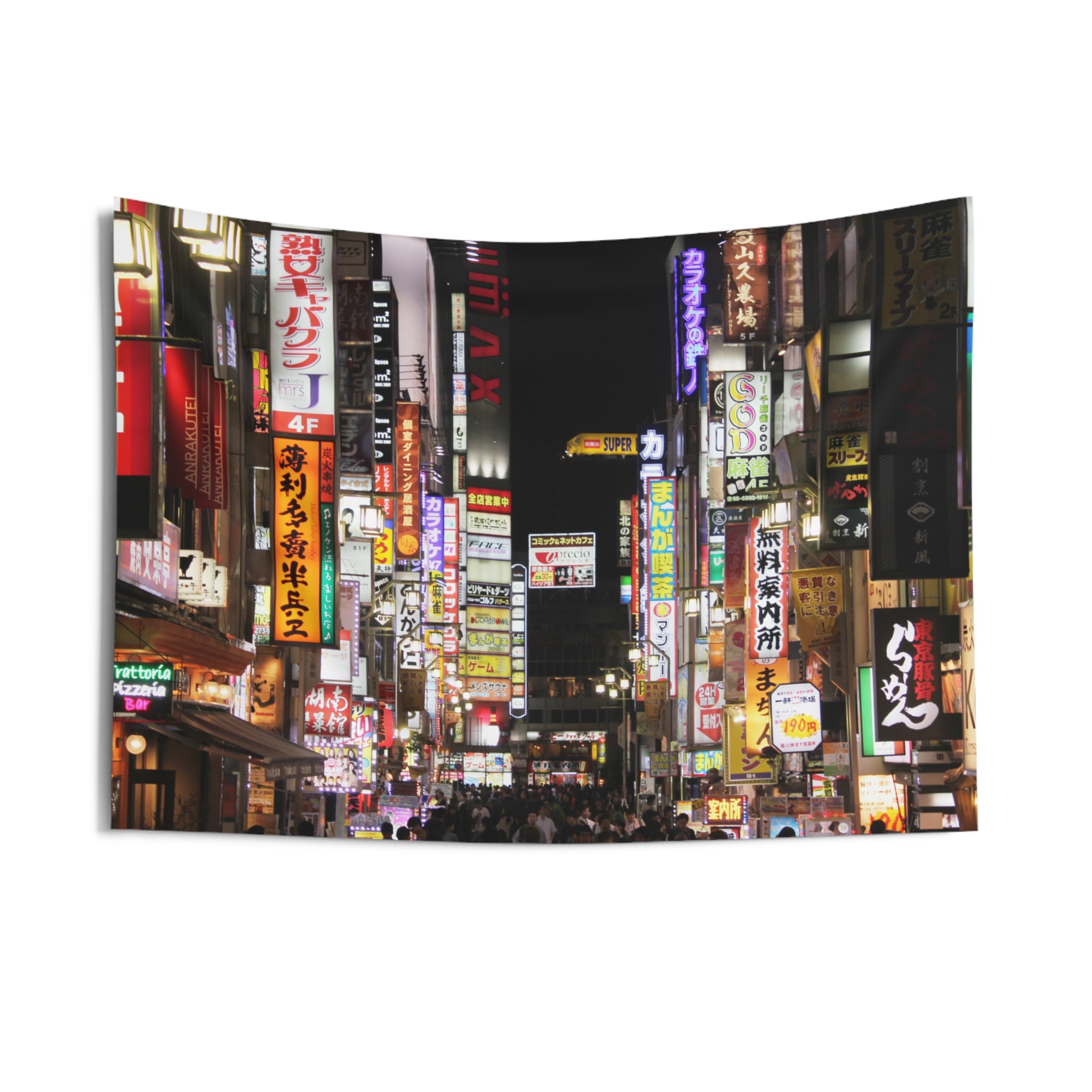 Neon Veins of Tokyo | Noir City Tapestry